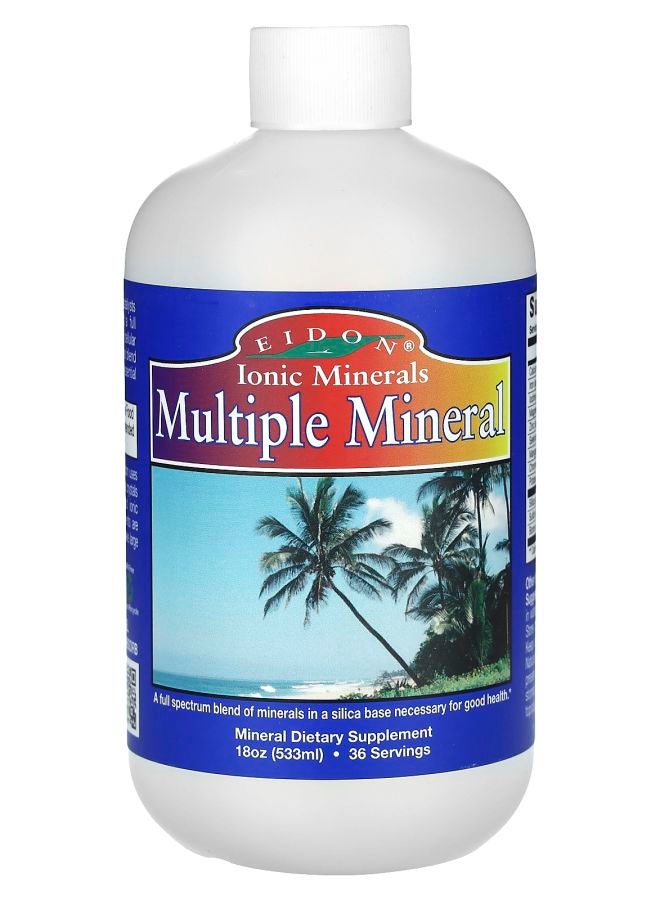 Eidon Ionic Minerals Multiple Mineral 18 oz (533 ml)