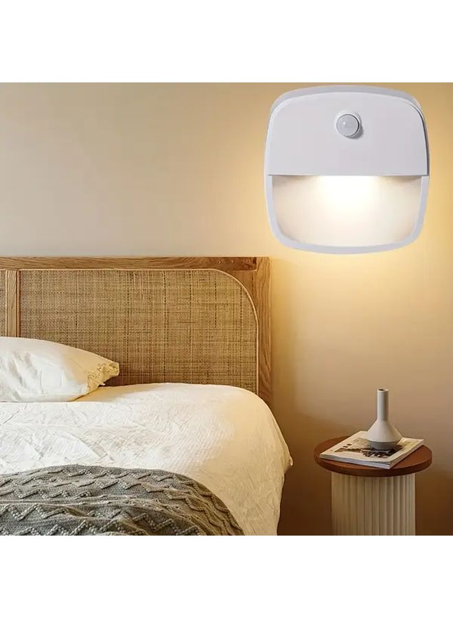 Motion Sensor LED Night Light Strip White Self Adhesive Wireless For Bedroom - Image 4