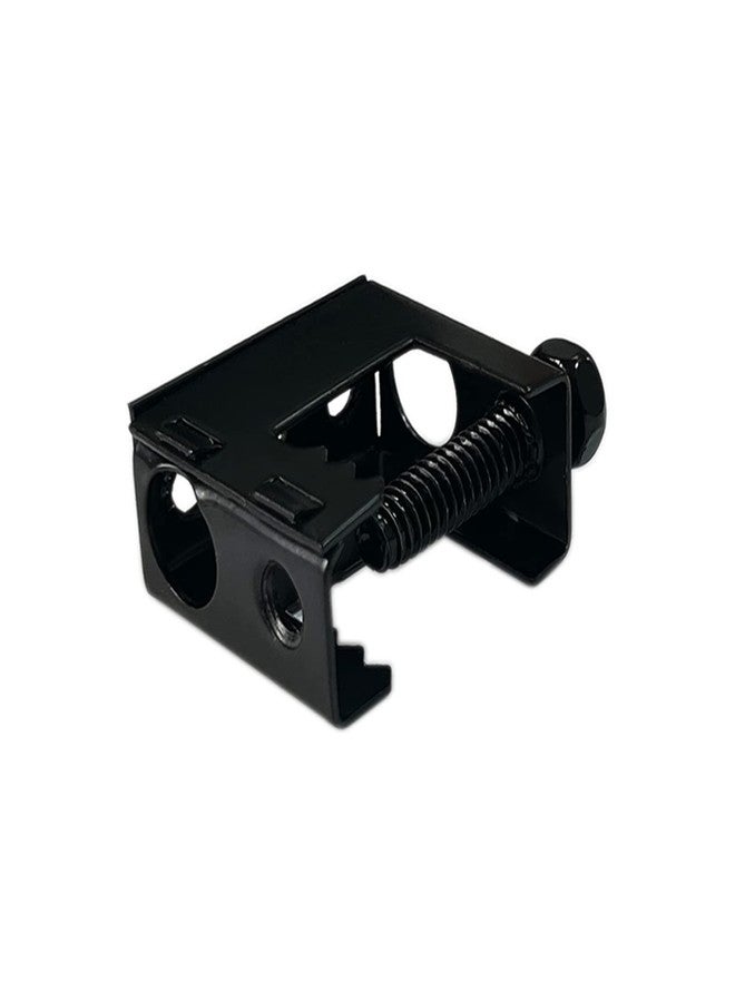 Xadnitu 100 Packs Beam Clamps, 1/4"-20 Black Steel Bolt-on Clamp Hangers Used in Combination with J-Hook for Installation on Beams Up to 1/2" Thick - Image 5
