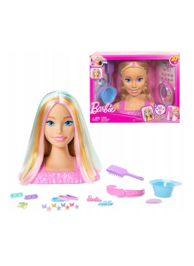 Barbie Barbie Doll Styling Head, Blonde Hair With Styling Accessories  - Image 1