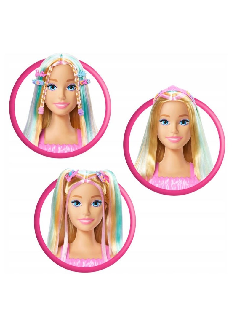 Barbie Barbie Doll Styling Head, Blonde Hair With Styling Accessories  - Image 3