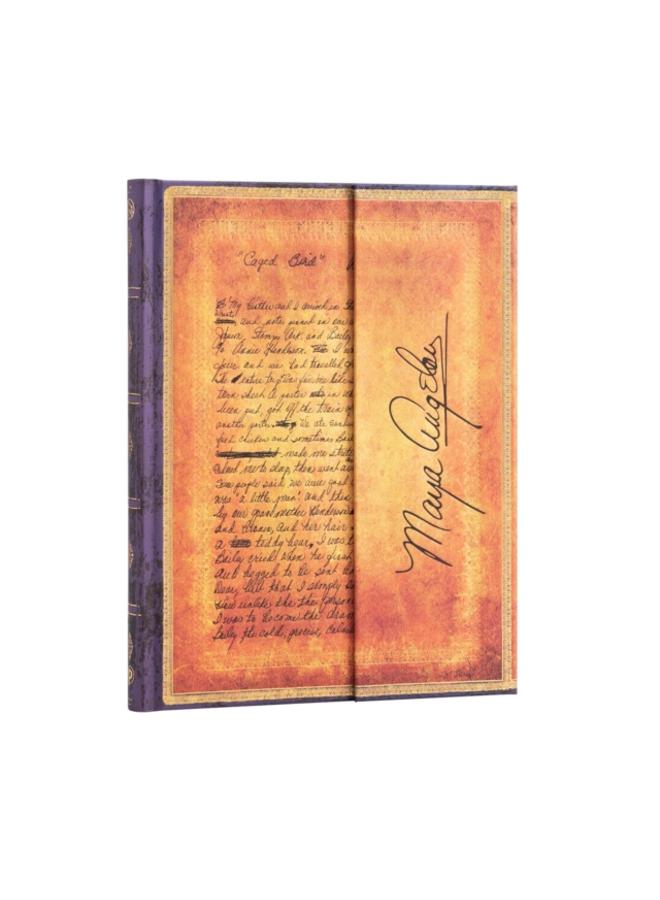 Angelou, I Know Why the Caged Bird Sings (Embellished Manuscripts Collection) Ultra Lined Hardcover Journal