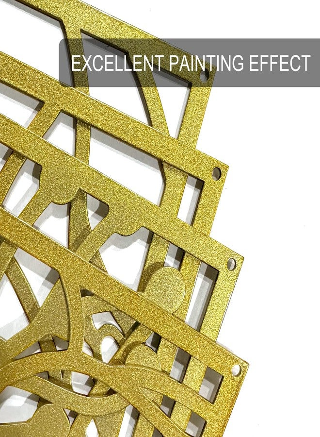Glamativity 4 Pack Gold Wall Art Decor, Minimalist Single Line Real Metal Wall Art, Woman's Body Shape Abstract Wall Art (Gold Classic Style, 17 x 11.8'') - Image 5