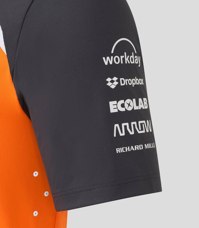 Castore McLaren F1 2025 Men's Lando Norris Team T-Shirt (Autumn Glory, XXL) - Image 3