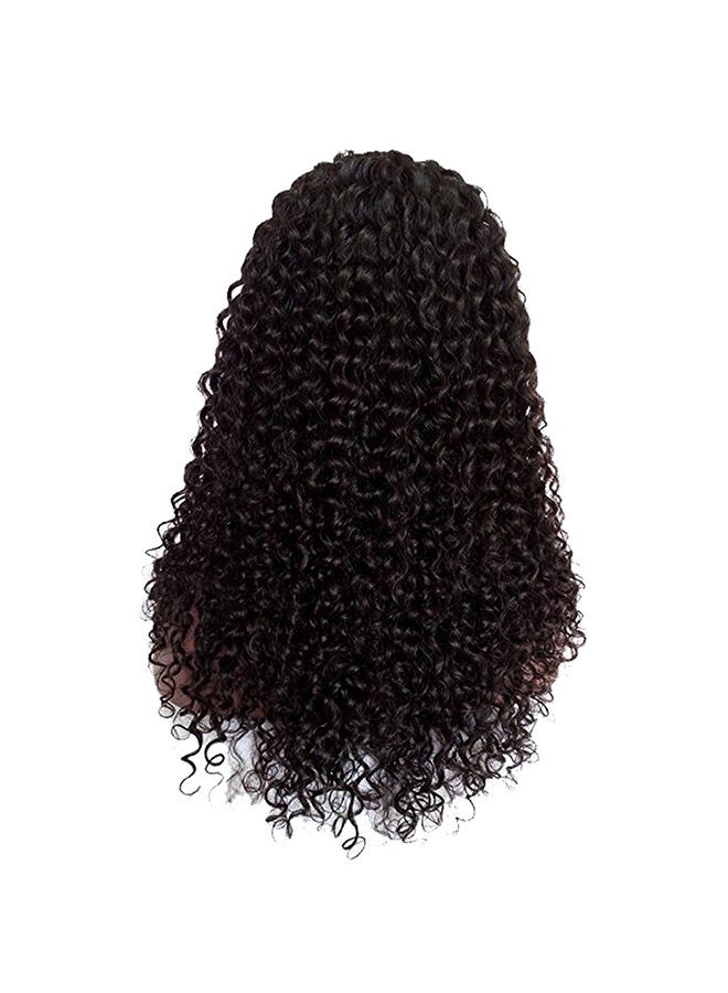 NIBEMINENT Glueless Kinky Curly Hair Wig Black - Image 2