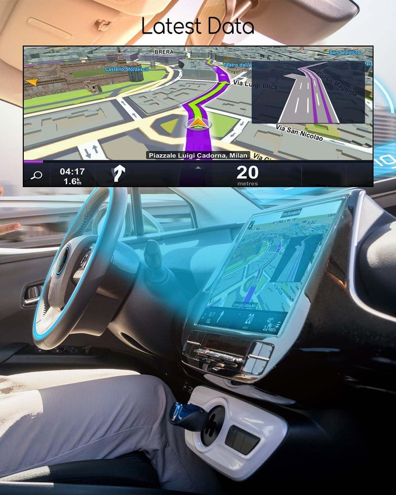 Generic PNYZIK 2023 Latest Maps B14 Navigation GPS SD Card Fit for Ford Lincoln SYNC2 System, Updated Navigation SD Card Support USA/Mexico New Maps  - Image 2