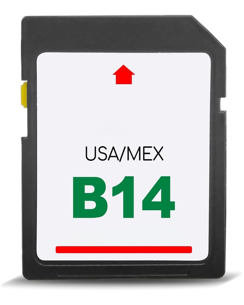 Generic PNYZIK 2023 Latest Maps B14 Navigation GPS SD Card Fit for Ford Lincoln SYNC2 System, Updated Navigation SD Card Support USA/Mexico New Maps  - Image 1