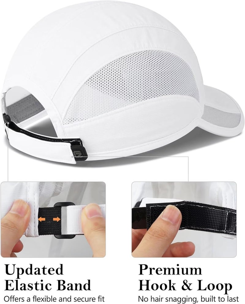 GADIEMKENSD Unstructured Quick Dry Sports Cap Outdoor Sun Protective Unisex - Image 3