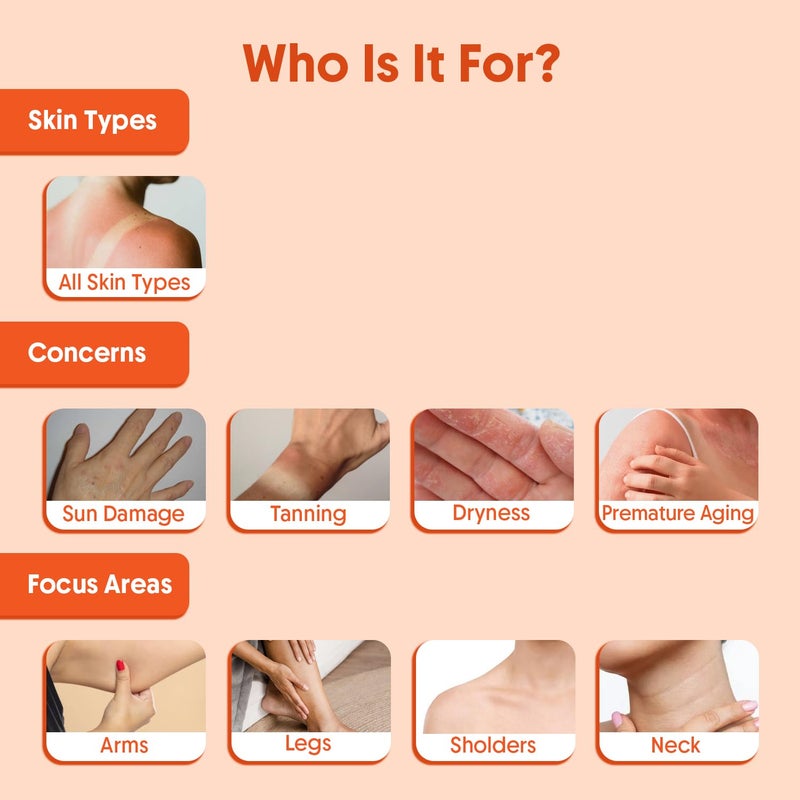 Aravi Organic لوسيون الجسم الواقي من الشمس العضوي من أرافي خالي من الزيت SPF 50 PA خفيف الوزن سريع الامتصاص بدون بقايا بيضاء حماية من UVA و UVB مع النياسيناميد وحمض الهيالورونيك وبتريبتيد النحاس 200 مل عبوة من 2 - Image 5