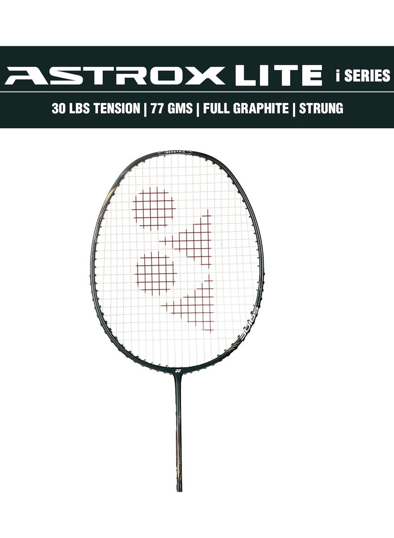 Yonex Yonex Astrox Lite 43i Badminton Racquet | G4 5U | Graphite Frame | Fast Swing | Dark Green  - Image 3