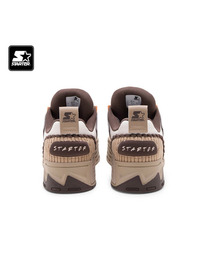 Starter Autumn Winter New Maillard Bread Shoes Breathable Uni Height Increasing Classic Sneakers Light Khaki Size 44 - Image 4