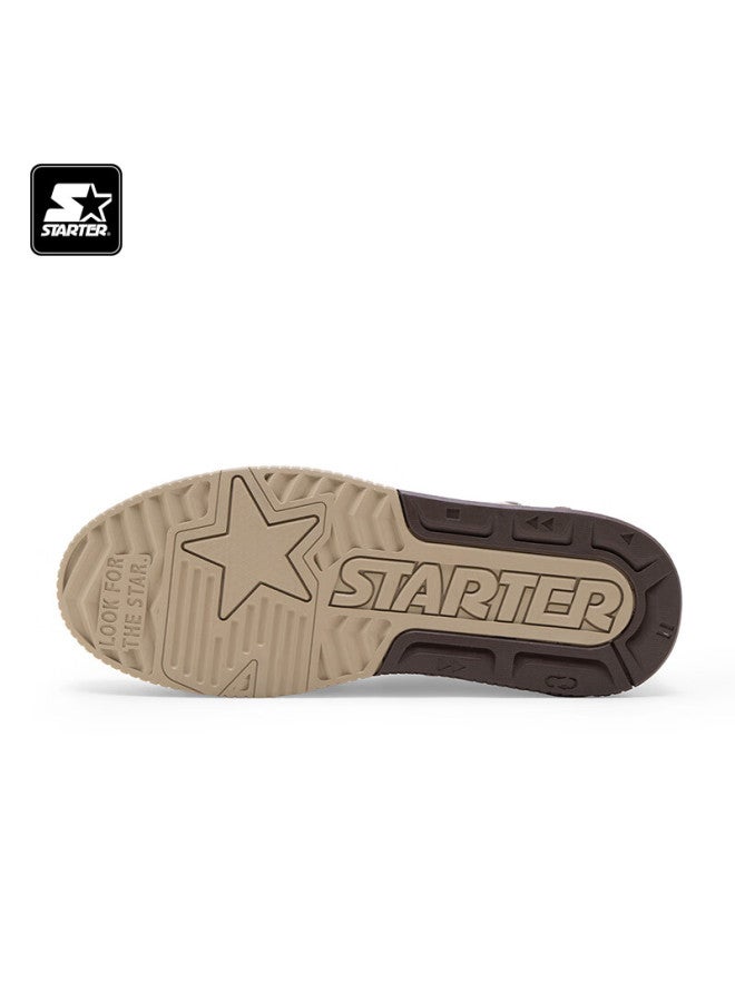 Starter Autumn Winter New Maillard Bread Shoes Breathable Uni Height Increasing Classic Sneakers Light Khaki Size 44 - Image 5