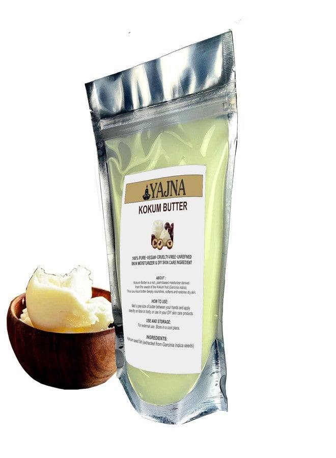 Yajna 100%-Pure-Kokum-Butter-Unrefined-&-Organic Deep-Hydration-Care-for-Skin-Body-&-Hair 4-OZ-115-GM-Premium-Grade-A Ideal-for-DIY-Skincare-Lotion-Bars-Cream-Base-&-Soap-Making - Image 4