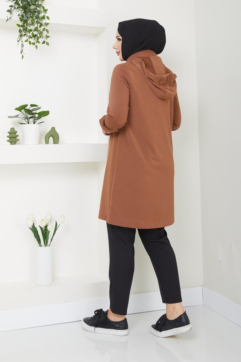 Doque Seasonal Women's Tunic Hooded 61013Y  - Image 4