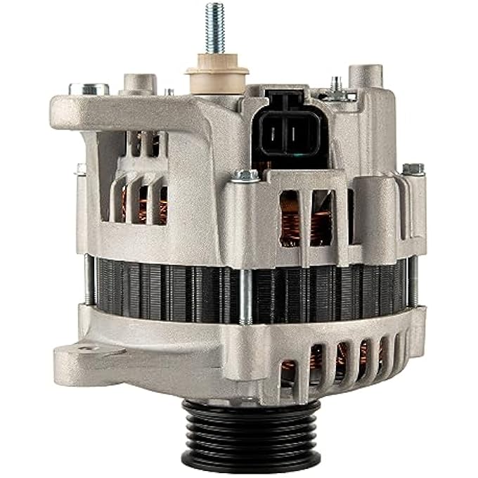 MARSFLUX Alternator,Automotive Replacement Alternator Fit for Xterra SE/XE 3.3L 2000-2002, Frontier XE/SE 3.3L 1999-2002, Frontier Base 2002, Frontier LE/SC/SVE/XE 2004 3.3L,Auto Replace 13789N - Image 1
