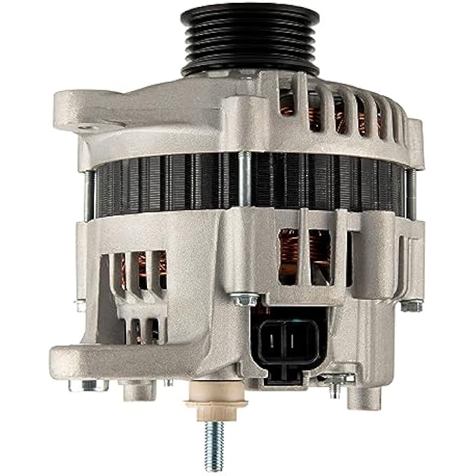 MARSFLUX Alternator,Automotive Replacement Alternator Fit for Xterra SE/XE 3.3L 2000-2002, Frontier XE/SE 3.3L 1999-2002, Frontier Base 2002, Frontier LE/SC/SVE/XE 2004 3.3L,Auto Replace 13789N - Image 2