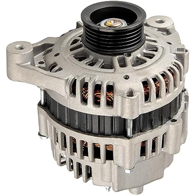 MARSFLUX Alternator,Automotive Replacement Alternator Fit for Xterra SE/XE 3.3L 2000-2002, Frontier XE/SE 3.3L 1999-2002, Frontier Base 2002, Frontier LE/SC/SVE/XE 2004 3.3L,Auto Replace 13789N - Image 3