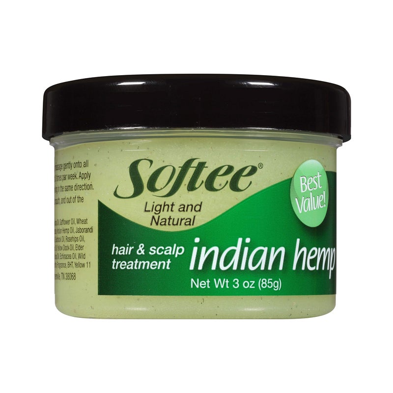 Softee Light And Natural Indian Hemp Hair  Scalp Treatment 3 OzPack of 3