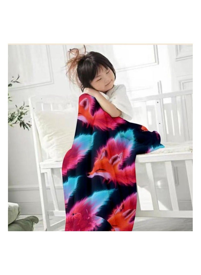 general Children's or student cartoon flannel thin blanket (warm and comfortable, suitable for sleep, games) 100cm*150cm - 911 - Image 3
