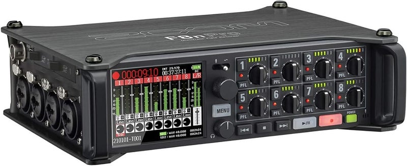 Zoom F8n Pro MultiTrack Field Recorder - Image 4
