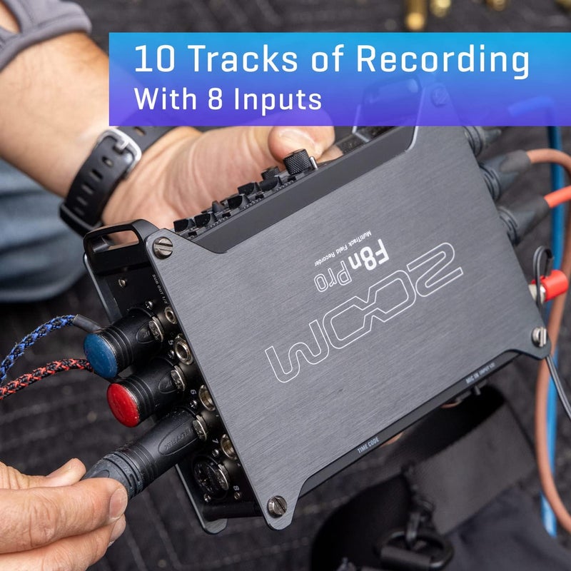 Zoom F8n Pro MultiTrack Field Recorder - Image 5