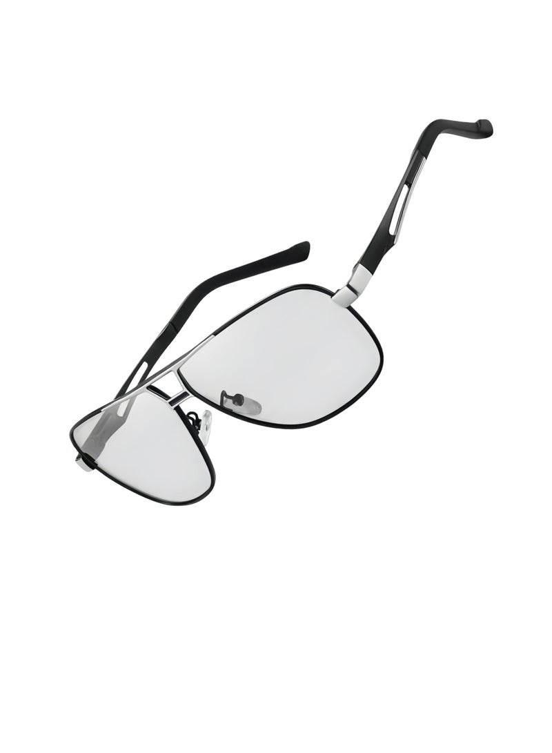 Lightweight Classic Pilot Glasses For Men, UV400 Protective Unisex Men's Sunglasses For Desert Driving, Beach And Daily Outdoor Activities - Image 3