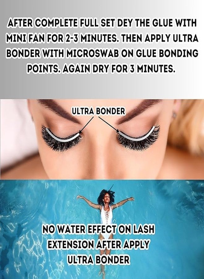 بي بي اس بي بي سي ألترا لاش بوندر - ٢٠ مل | مانع تسرب وصلات الرموش لثبات طويل الأمد | تجفيف سريع خلال ٣ دقائق | مقاوم للماء، بدون أبخرة، مقاوم للزيوت | للاستخدام الاحترافي للرموش الكلاسيكية والكثيفة - Image 5