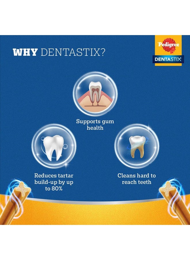 Pedigree - Dentastix Oral Care Dog Treat, Adult Small Breed (5-10 Kg), 440 G, Recommended By Vets, Supports Gum Health, Reduces Risk Of Gum Diseases - Image 1