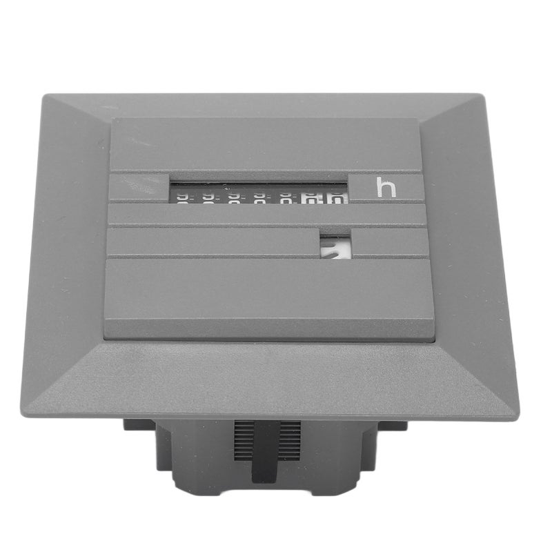 Digital Hour Meter: 0 To 99999.99H Timing Range, Rotor Digital Display, Impact-resistant ABS Material - Fixed Buckle For Easy Installation, Industrial Timing Device For Machinery Maintenance, Industri - Image 3