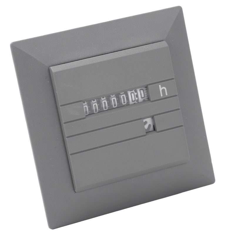 Digital Hour Meter: 0 To 99999.99H Timing Range, Rotor Digital Display, Impact-resistant ABS Material - Fixed Buckle For Easy Installation, Industrial Timing Device For Machinery Maintenance, Industri - Image 4