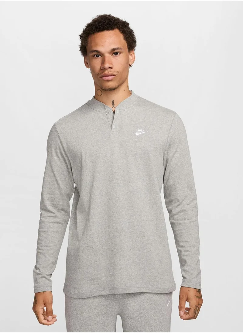 Nike Henley Club Hoodie