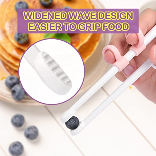 WooEver Training chopsticks for kids and beginners, 3 Pairs chopstick set with attachable learning chopstick helper - Image 3