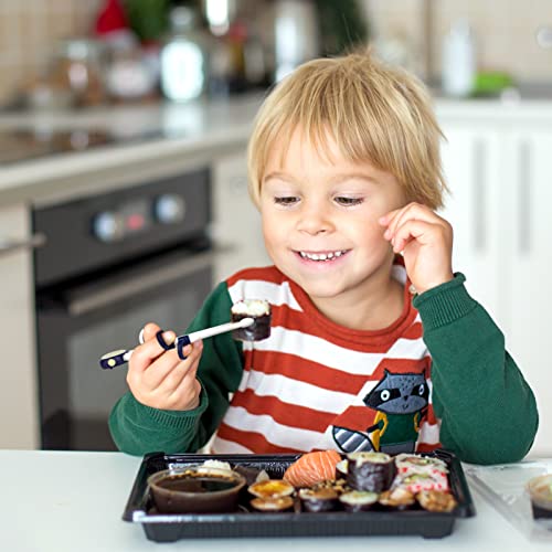 WooEver Training chopsticks for kids and beginners, 3 Pairs chopstick set with attachable learning chopstick helper - Image 4