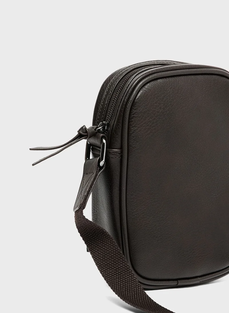 Ted Baker Evver Striped Messenger