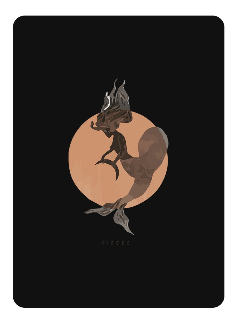 Theodor Protective Flip Case For Samsung Galaxy Tab S6 With Trifold Stand Auto Wake Sleep Shockproof Cover Pisces - Image 1