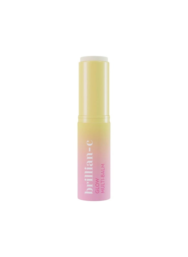 The Crème Shop BRILLIAN-C Glow Multi-Balm - Makeup Primer, Moisturizer & Lip Balm - Made in Korea - Vitamin C Balm Stick - Image 3