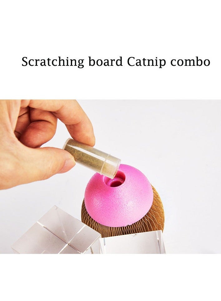 عام لعبة كات نيب للقطط بشكل المكعبات ذات تصميم الإختباء المخفي لمغادرة الكرة. - Image 3