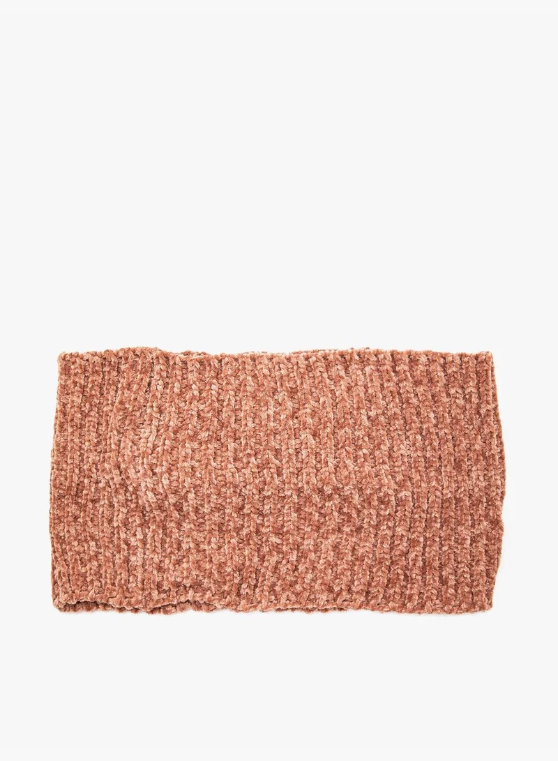 كوتون Scarf Snood Knitted