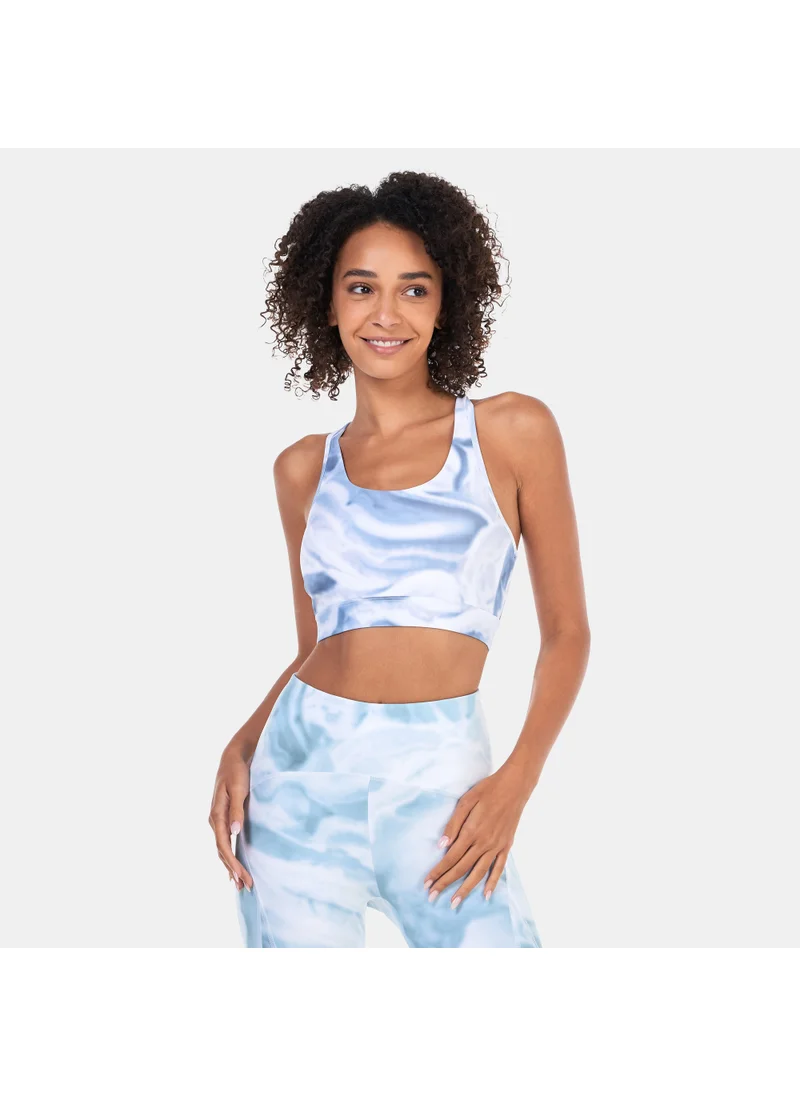 Sun and Sand Sports Women's Printed Sports Bra