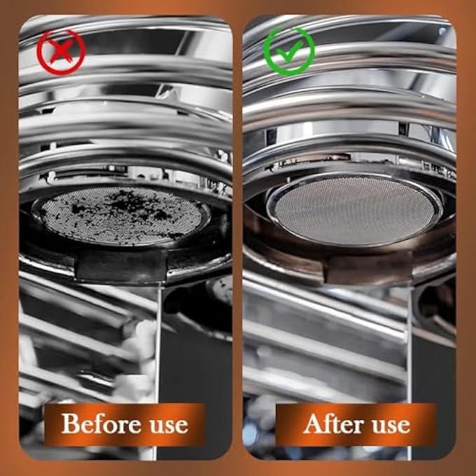 GNAFOTU 585Mm Espresso Puck Screen 17Mm Thickness 150m Stainless Steel Reusable Coffee Filter Mesh Plate For Portafilter Basket For Espresso  Cafetiere Silver585Mm - Image 4