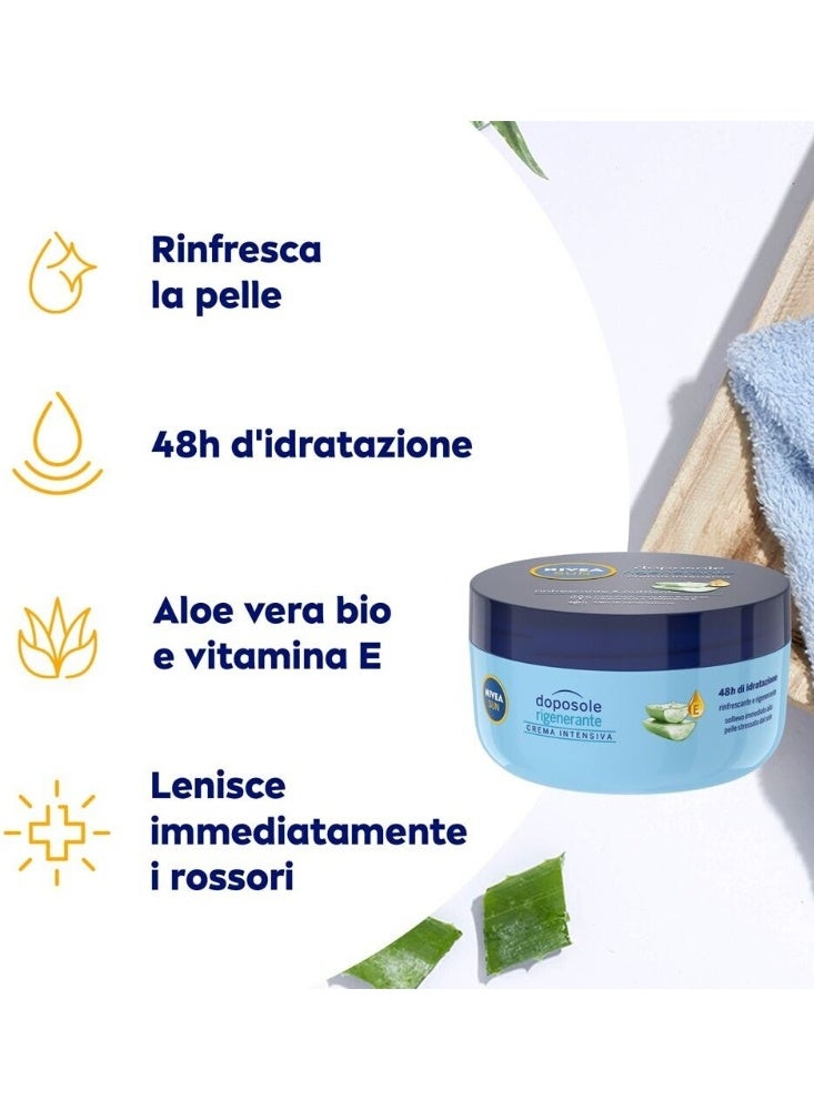 نيفيا بلسم مرطب ومغذي للبشرة بعد التعرض للشمس، 300 مل - Image 2