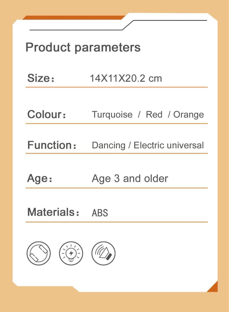 New Crawling Electric Musical Baby Toy ,Essential Early Educational Baby Toy,Sensory Development Toy,Squid Tummy Time Toy with Led & Music & Sound ,  Infant Tummy Time Toy, Interactive Baby Toy, Fun Crawling Doll for Baby's Crawling, Head Lifting and Speak.（Green） - Image 5