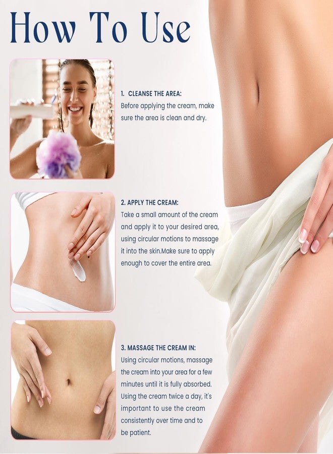 Pulchra Belly Firming Cream for Tightening: B Flat Anti Cellulite Cream for Stomach, Arms, Thighs, Waist, Butt - Moisturizing Body Lotion For Women and Men, 3.52 Fl. OZ - Image 5