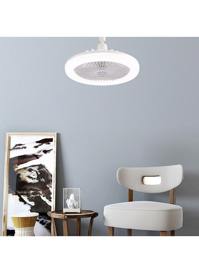 Generic - 30W Aromatherapy Fan Lamp, Fan Ceiling Light Universal E27 Light Holder With Remote Control 3-balde 3 Speeds Wind Mute Dimmable For Bedroom Dormitory, With Remote Control - Image 1
