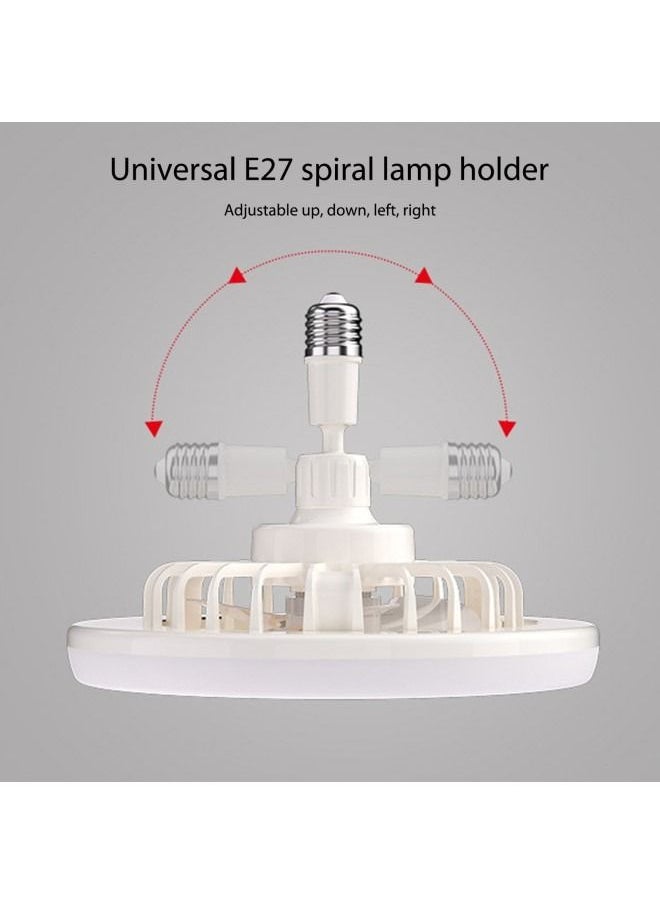 Generic - 30W Aromatherapy Fan Lamp, Fan Ceiling Light Universal E27 Light Holder With Remote Control 3-balde 3 Speeds Wind Mute Dimmable For Bedroom Dormitory, With Remote Control - Image 1