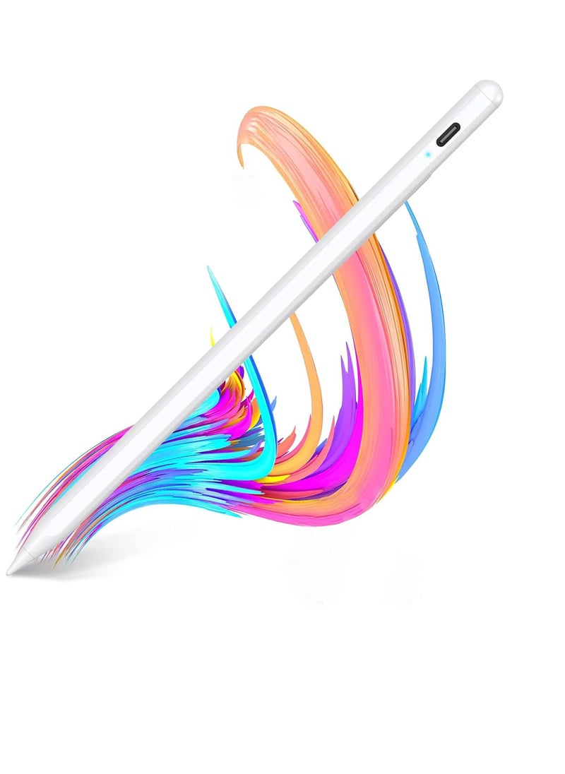 Generic - Stylus Pen for iPad 9 & 10th Generation with Palm Rejection, Active Pen Compatible with iPad 10/9/8/7/6th Generation, iPad Air 5/4/3rd Generation, iPad Pro 11 & 12.9 Inch, iPad Mini 6/5th Generation. - Image 1