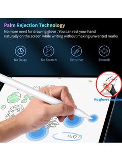 Generic Stylus Pen for iPad 9 & 10th Generation with Palm Rejection, Active Pen Compatible with iPad 10/9/8/7/6th Generation, iPad Air 5/4/3rd Generation, iPad Pro 11 & 12.9 Inch, iPad Mini 6/5th Generation.  - Image 4