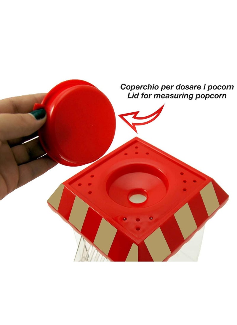 ELTRAZONE - BT.651Y Popcorn Machine – 1200W Oil-Free, Hot Air Circulation, Ready in 3 Minutes, No Grease, ABS Body - Image 1