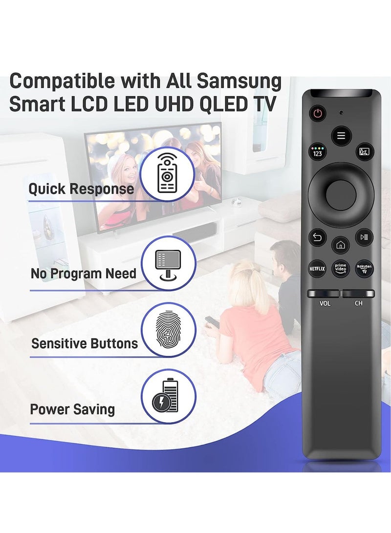 Universal Remote for All Samsung Smart TV Replacement Remote Control for Samsung Control for Samsung LCD LED UHD QLED Series TV with Netflix Prime Video Buttons - Image 3