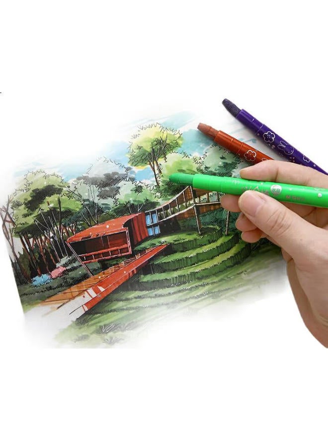 M.G M&G Stationery 18K Drawing Book Children'S Art Sketchbook For Kindergarten And Elementary School Students, White Paper, Mushroom Rabbit 5-Pack Apymj27Kc Birthday Gift Christmas New Year Gift - Image 2